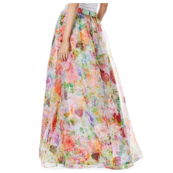 ALICE + OLIVIA Dixie Maxi Skirt - Picture 9 of 17